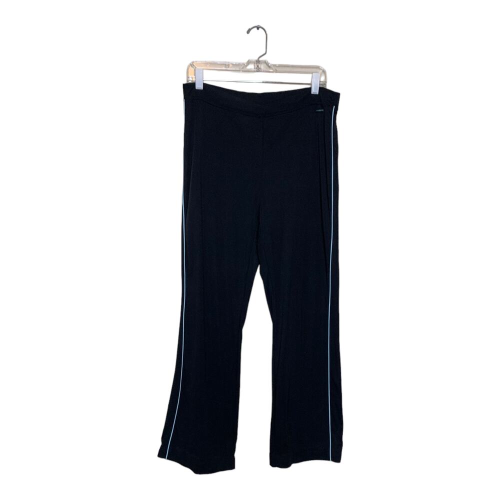 Liz Claiborne black pull on sweat pants size large